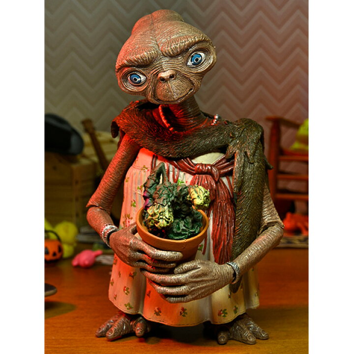 楽天市場】E.T. アクションフィギュア 7inch NECA ネカ 高さ13cm 