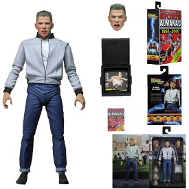 バックトゥザフューチャー 7inch アクションフィギュア ビフ タネン 1955 NECA ネカ 映画 デロリアン トム ウィルソン フィギュア 人形 アメトイ マーティ おもちゃ グッズ SF アメリカ雑貨 アメリカン雑貨 アメ雑貨 父の日 ギフト 送料無料