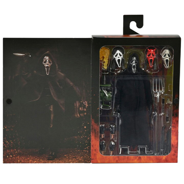 楽天市場】NECA スクリーム 7インチ アクションフィギュア ゴースト 