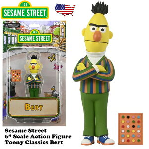 ZT~Xg[g 6C` ANVtBMA o[g NECA Toony Classic SESAME STREET BERT AgC tBMA ObY  LN^[ AJG AJG RNV COA