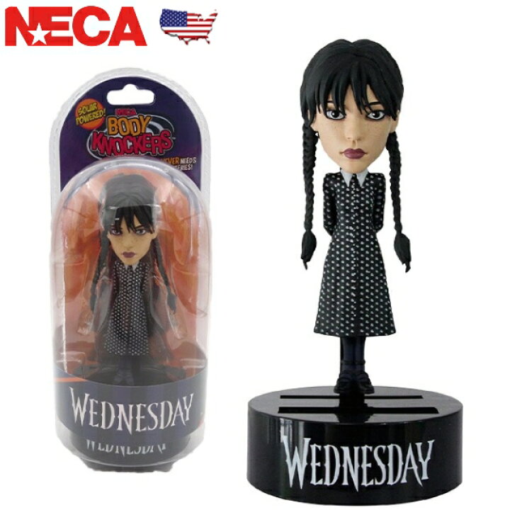 楽天市場】NECA ウェンズデー フィギュア ボディノッカー アダムス 