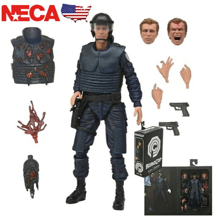 楽天市場】NECA ロボコップ 7インチ アクションフィギュア アレックス 