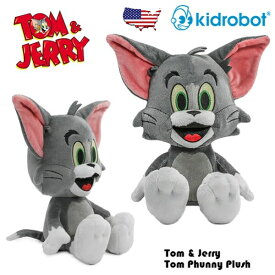 トム＆ジェリー トム ぬいぐるみ PHUNNY プラッシュ Kidrobot キャラクター グッズ TOM & JERRY 猫 アメトイ トムアンドジェリー アメリカン雑貨 アメリカ雑貨 コレクション 海外輸入品