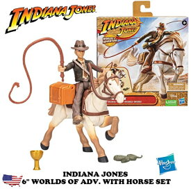 インディージョーンズ アクションフィギュア 主人公 Kenner と馬 フィギュア アメトイ アメリカン雑貨 アメリカ雑貨 コレクション ハズブロ Hasbro 動ける