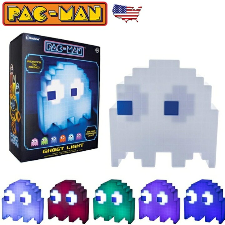 楽天市場】パックマン ゴースト ライト デスクライト PAC-MAN 