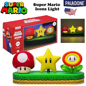 スーパーマリオ ICON ライト マリオ グッズ スーパーマリオ 子供 インテリア マリオカート デスクライト 子供部屋 卓上 おしゃれ かわいい インテリア雑貨 アメリカン雑貨 アメリカ雑貨 任天