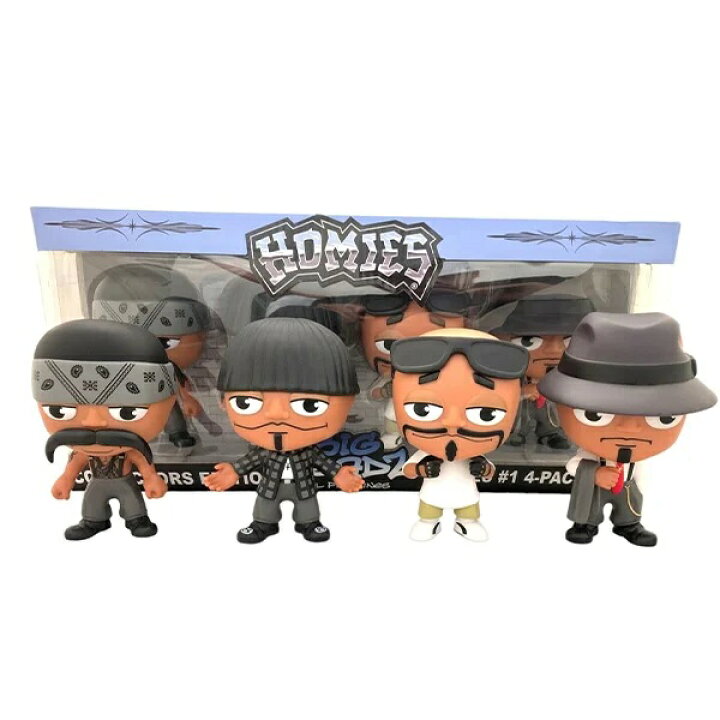楽天市場】HOMIES ホーミーズ BIG HEADZ フィギュア 4体セット 