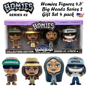 HOMIES �z�[�~�[�Y BIG HEADZ �t�B�M���A �V���[�Y2 4�̓���Z�b�g �A���g�C �A�����J���G�� �A�����J�G�� �W�I���} �l�` �������� �~�j�J�[