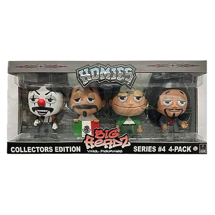楽天市場】HOMIES ホーミーズ BIG HEADZ フィギュア 4体セット Series 