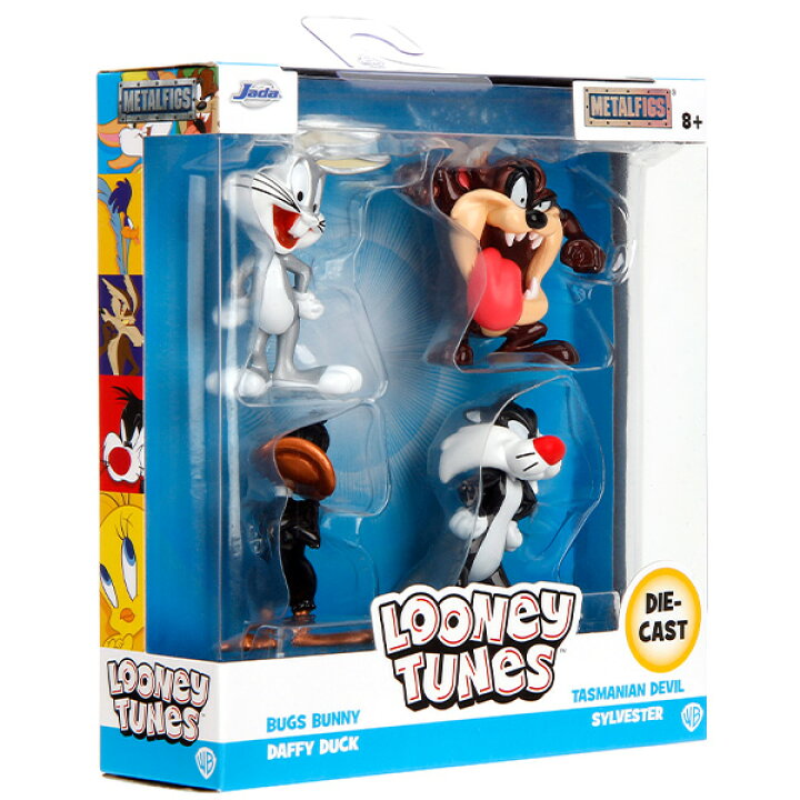 楽天市場】ルーニーテューンズ フィギュア 4個セット Jada Toys 