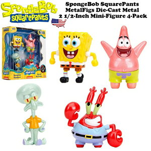 X|W{u tBMA 4Zbg pgbN CJh J[j LN^[ ObY JADA TOYS METALFIGS Diecast Figure SPONGE BOB 4-Pac   킢 AL AgC l` jRfI