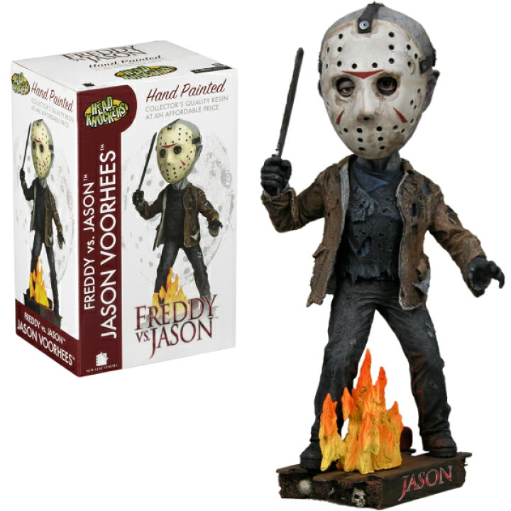 楽天市場】NECA 13日の金曜日 ジェイソン ヘッドノッカー ボビング 