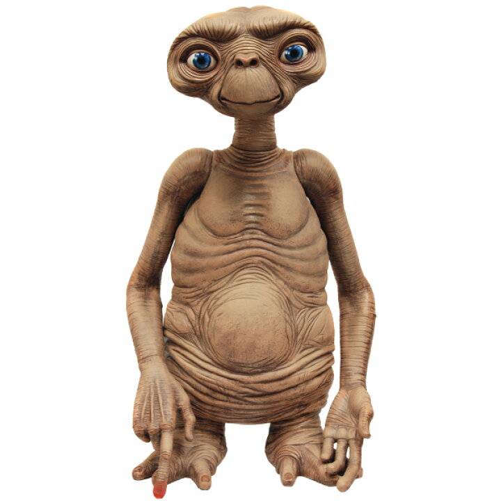 楽天市場】NECA E.T. 映画の撮影用 等身大 フィギュア 87cm スタント  