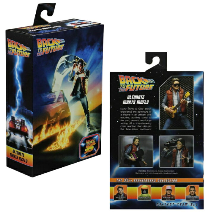 楽天市場】NECA 映画 バックトゥザフューチャー 7 inch アクション 