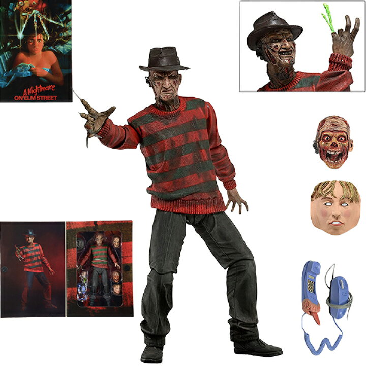 楽天市場】エルム街の悪夢 フィギュア NECA 7インチ アクション 