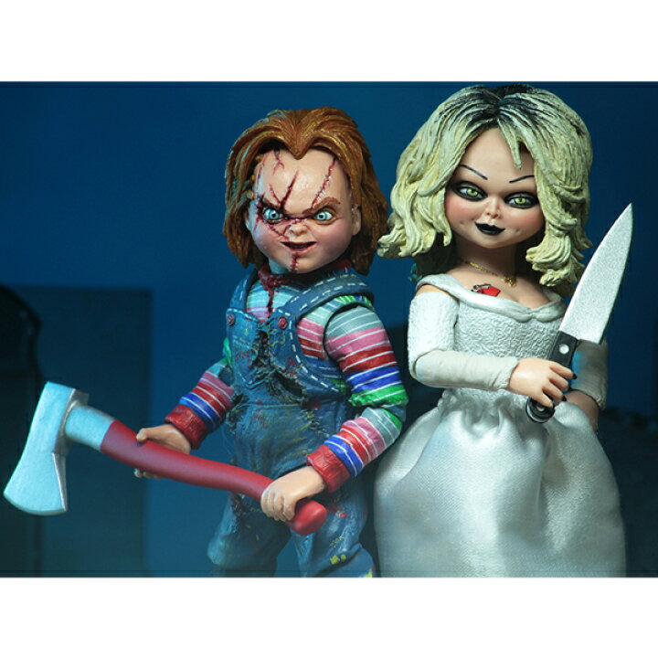 楽天市場】NECA チャッキー＆ティファニー 7インチ アクション 
