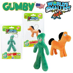 Kr[ |[L[ ~j ʂ L[z_[ LN^[ ObY WORLD'S SMALLEST GUMBY PLUSH AgC gC  AJG AJG Aj