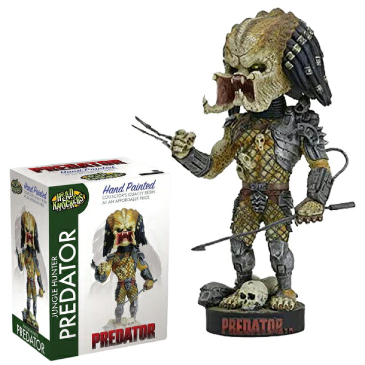 楽天市場】プレデター フィギュア ネカ NECA ヘッドノッカー PREDATOR 