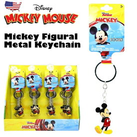 ミッキーマウス メタル キーホルダー かわいい キーチェーン ディズニー キャラクター 鍵 キー カバン アメリカン雑貨 アメリカ雑貨