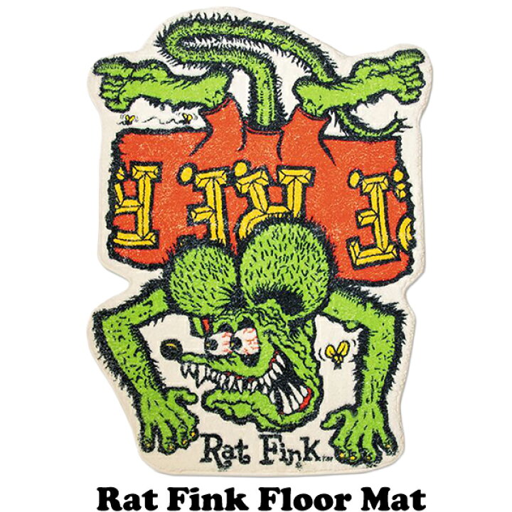 楽天市場 6 22 6 27迄p2倍 Rat Fink ラットフィンク フロア マット 滑り止め加工 H約 80cm W約 60cm ドアマット リビング 玄関 ガレージ 車 アメリカン雑貨 アメリカ キャラクター ムーンアイズ インテリア雑貨 Fun Funny ミニカー アメリカ雑貨 楽天市場 6 22 6 27迄p2倍 Rat Fink ラットフィンク フロア マット 滑り止め加工 H約 80cm W約 60cm ドアマット リビング 玄関 ガレージ 車 アメリカン雑貨 アメリカ キャラクター ムーンアイズ インテリア雑貨 Fun Funny ミニカー アメリカ雑貨