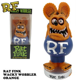 ファンコ ラットフィンク フィギュア ボビングヘッド オレンジ フィギュア 首振り人形 rat fink 特大 レア 大きい 車 アメリカン雑貨 アメリカ雑貨 funko アメキャラ ネズミ 尻尾 Rat Fink ラットフィンク グッズ クリスマスプレゼント ギフト 飾り クリスマス 海外輸入品