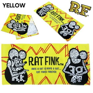 ラットフィンク タオル グッズ フェイスタオル 綿100% キャラクター スポスポーツタオル かわいい アメリカン雑貨 アメリカ雑貨 RAT FINK