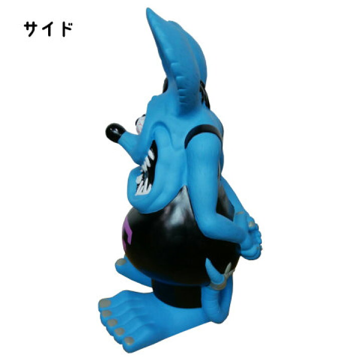 楽天市場】ファンコ ラットフィンク フィギュア 特大 ブルー ジャンボ