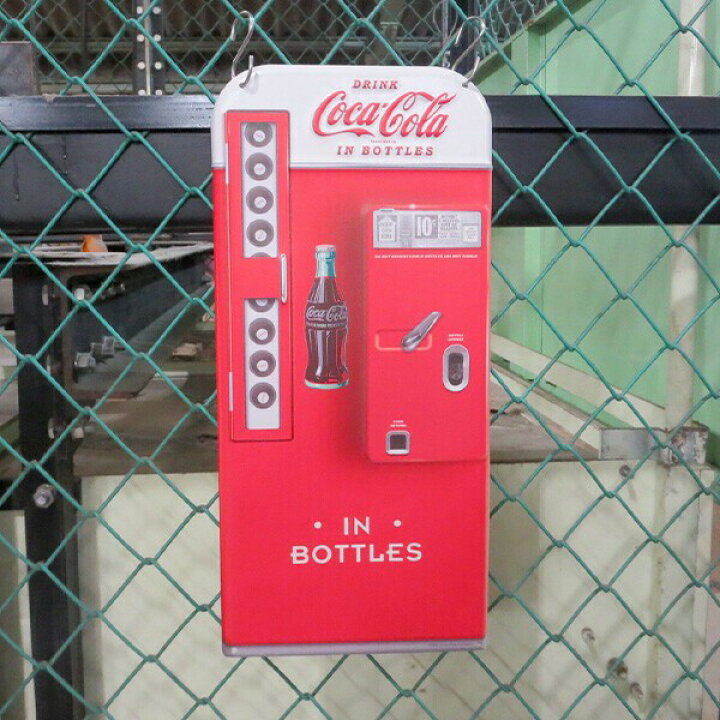 楽天市場】コカコーラ 看板 自販機 ブリキ看板 コカコーラ グッズ 