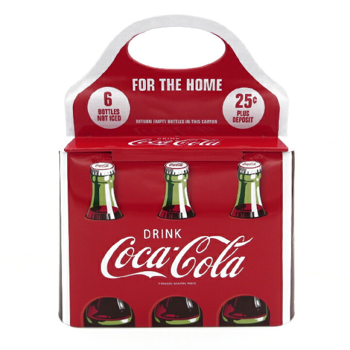 楽天市場】コカコーラ グッズ ボトルキャリアー ティン ケース  