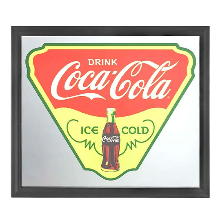 楽天市場】コカコーラ パブミラー ice cold グッズ 壁掛け 雑貨 コカ 