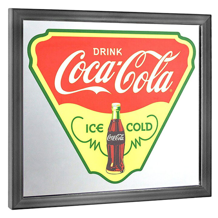 楽天市場】コカコーラ パブミラー ice cold グッズ 壁掛け 雑貨 コカ 