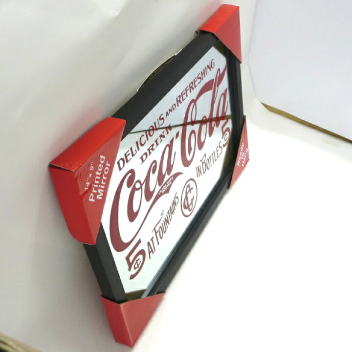 楽天市場】コカコーラ パブミラー コカコーラ グッズ アメリカン雑貨 