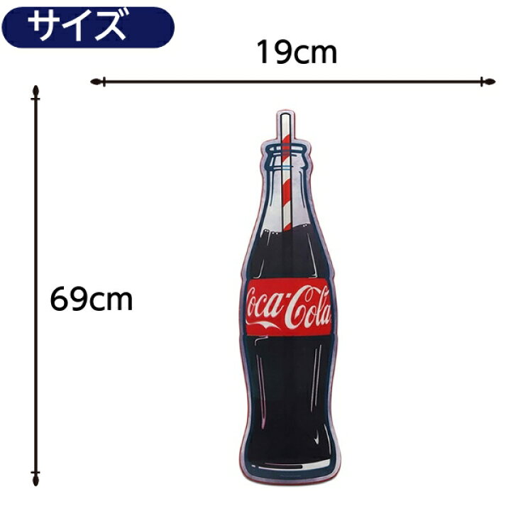 レンチキュラー サイン COCA COLA GLASS BOTTLE 【コカコーラ】（楽天 