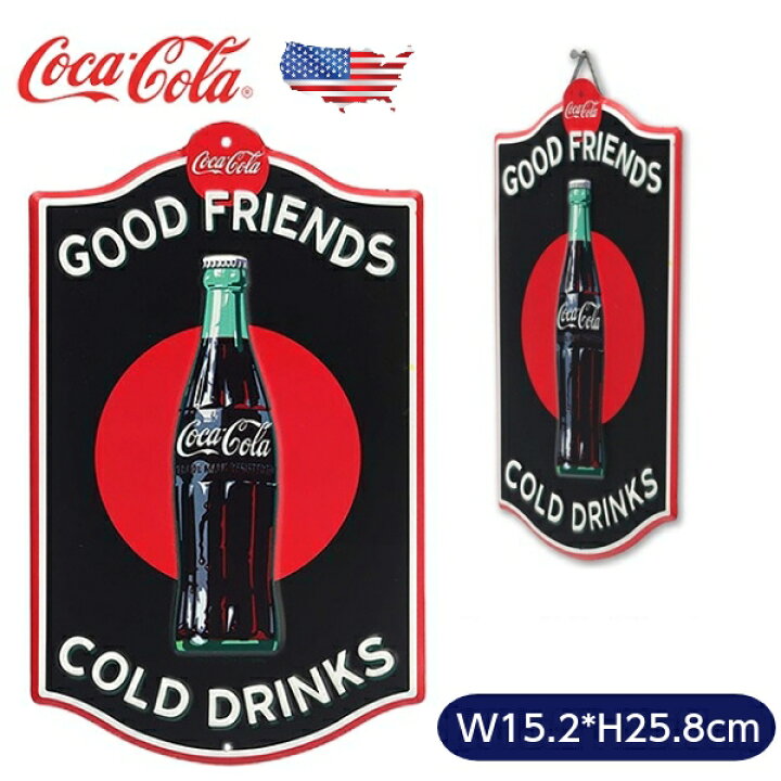 楽天市場】コカコーラ 看板 ブリキ看板 コカコーラ グッズ COCA COLA 