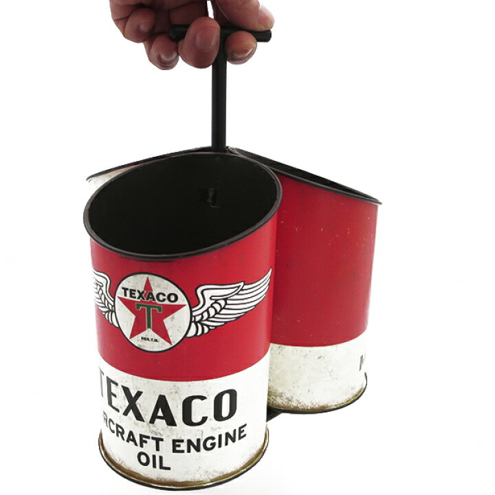楽天市場】テキサコ オイル缶 小物入れ TEXACO OIL CAN キャディー 