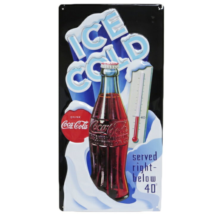 楽天市場】コカコーラ 看板 コカコーラ ブリキ看板 アメリカン Coca 