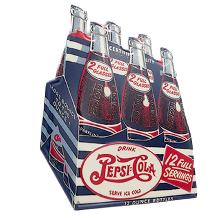 楽天市場】ペプシ ブリキ看板 アメリカン アンティーク PEPSI COLA 6 