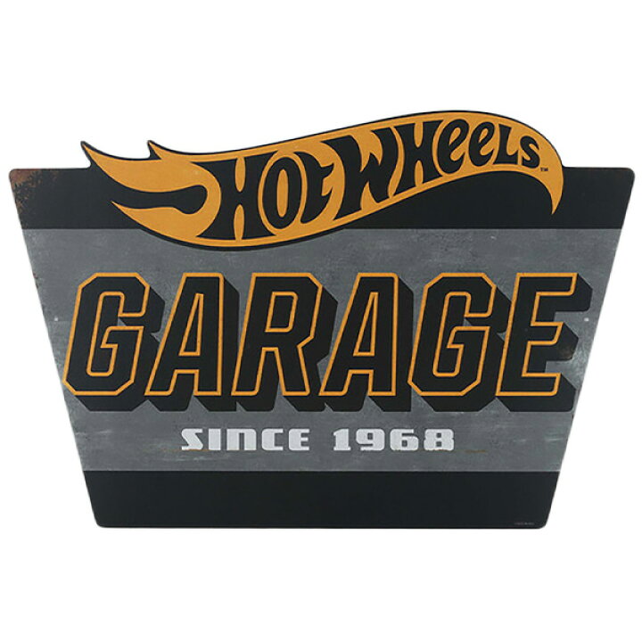 楽天市場】ホットウィール ブリキ看板 ガレージ Mattel Hot Wheels 