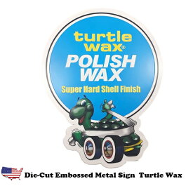 ブリキ看板 アメリカン タートルワックス Turtle Wax アンティーク アメリカン雑貨 ガレージ インテリア レトロ サインプレート メタルサインプレート ブリキ看板だ おしゃれ 壁掛け 壁装飾品 看板 プレート ビンテージ ヴィンテージ 車 送料無料