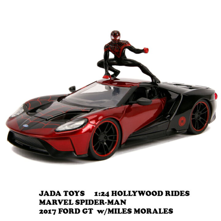 楽天市場】スパイダーマン ミニカー 1/24 JADATOYS マーベル 