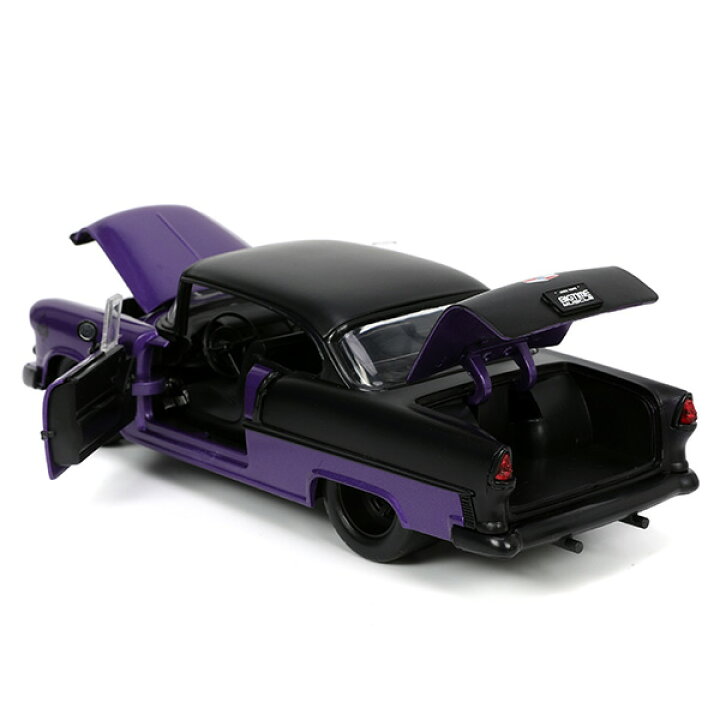 楽天市場】ミニカー アメ車 1955 シボレー ベルエア JADATOYS 1:24 BTM 