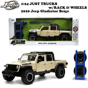 �~�j�J�[ �A���� �g���b�N 1/24 �W�[�v JADATOYS 1:24 JUST TRUCKS w/RACK & WHEELS 2020 Jeep Gladiator �� �������� �_�C�L���X�g�J�[ �A�����J���G�� �A�����J�G�� �A���g�C �_�C�L���X�g �~�j�J�[ �A���g�C 