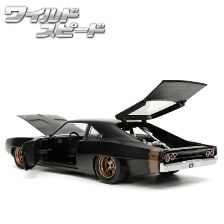 96 Off アメリカン雑貨 ミニカー Funfunnyミニカー 1 24 ワイルドスピード ダイキャストカー ダッジ チャージャー グロス ブラック 送料無料 Jada Toys Dom Dodge Charger R T Gloss ワイスピ 車 アメ車 Latam Tech