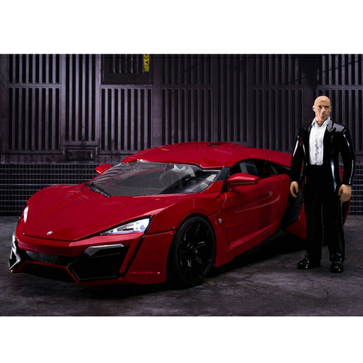 楽天市場】ワイルドスピード ミニカー 1/18 ダイキャスト ライカン 