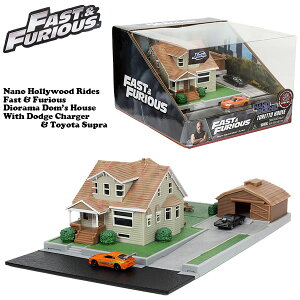 ChXs[h ~jJ[ h̉ WI} Zbg jadatoys NANO SCENS FAST & FURIOUS DOM'S HOUSE w/2 VEHICLES ChXs[h ObY _bW `[W[ g^ X[v  A _CLXgJ