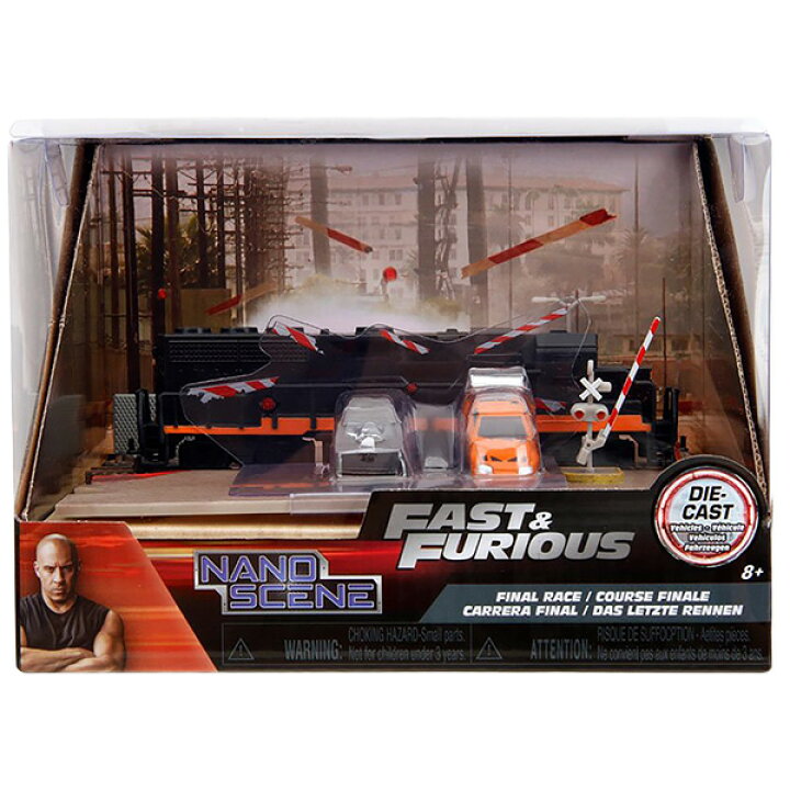 楽天市場】ワイルドスピード ミニカー ファイナルシーン ジオラマ 