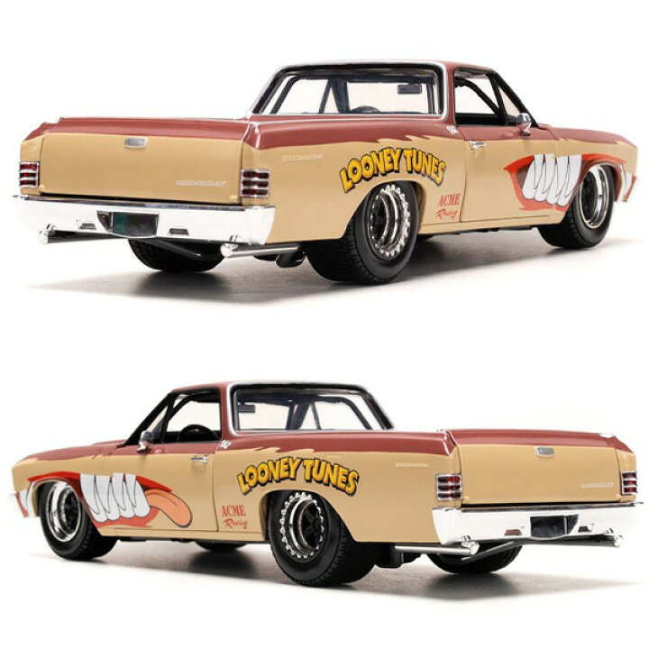 楽天市場】ルーニーチューンズ ミニカー 1/24 タスマニアンデビル 