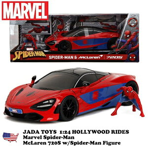 XpC_[} ~jJ[ 1/24 }N[ 720S XpC_[} tBMA t JADATOYS MARVEL SPIDER-MAN & McLaren 720S }[x Ax`[Y   LN^[ AR~ A A