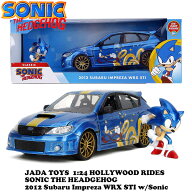 ソニック・ザ・ヘッジホッグ ミニカー 1/24 ソニック フィギュア 付き JADA TOYS 1:24 SEGA 2012 Subaru …