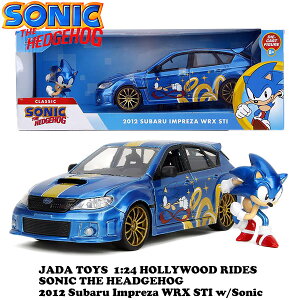 \jbNEUEwbWzbO ~jJ[ 1/24 \jbN tBMA t JADA TOYS 1:24 SEGA 2012 Subaru Impreza WRX STI w/SONIC THE HEDGEHOG ZK LN^[   Xo CvbT AgC _C